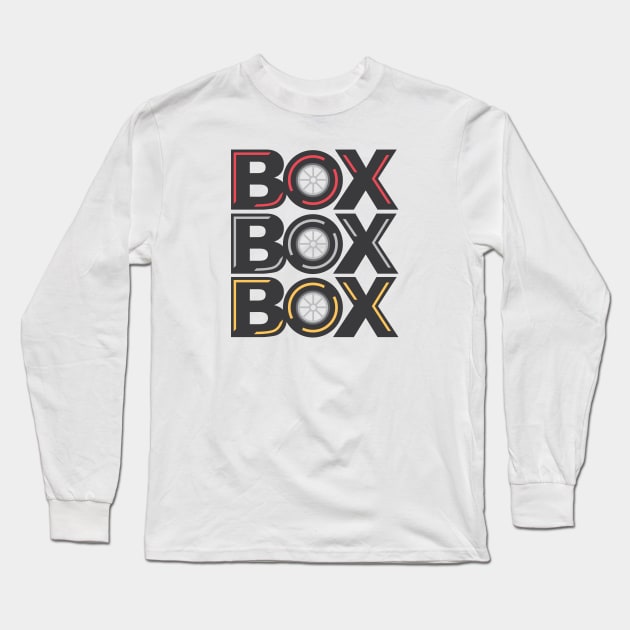 box box box Long Sleeve T-Shirt by stayfrostybro